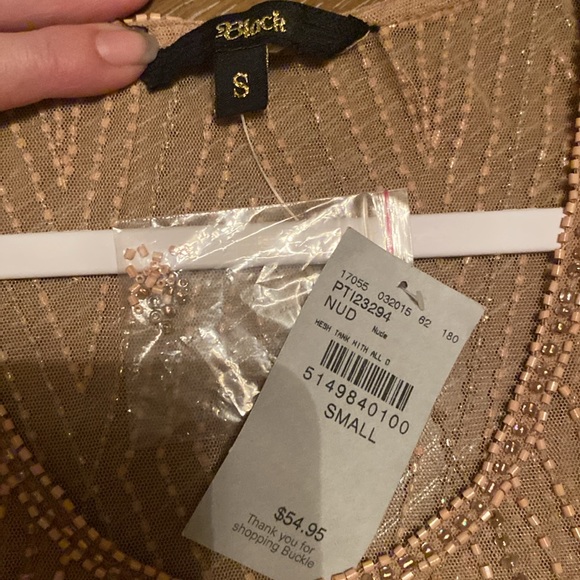 Buckle beaded top - Picture 2 of 3